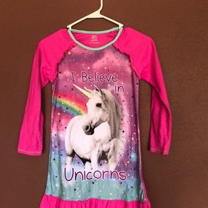 Unicorn Sleeping Dress